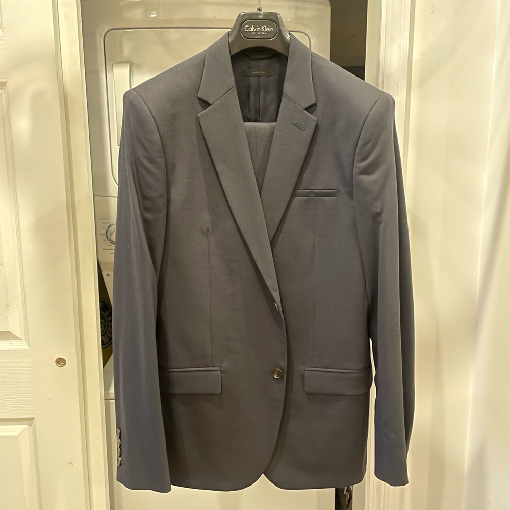 Calvin Klein Collection Blue Suit